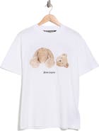 Palm Angels Beheaded Teddy Bear Graphic T-Shirt