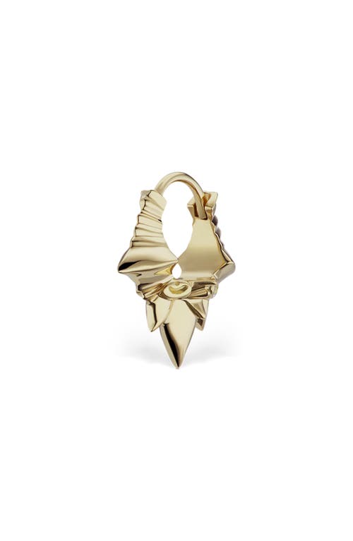 MARIA TASH MARIA TASH JAVANESE SPIKE HOOP EARRING 