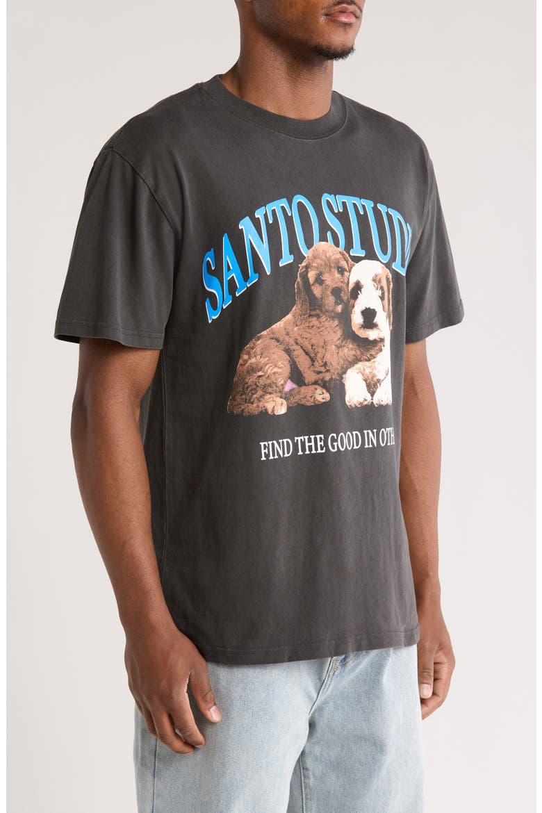 Find The Good Graphic T-Shirt, Alternate, color, BLACK