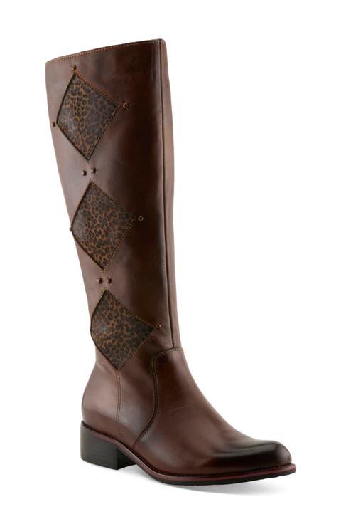 Dimond Knee High Boot