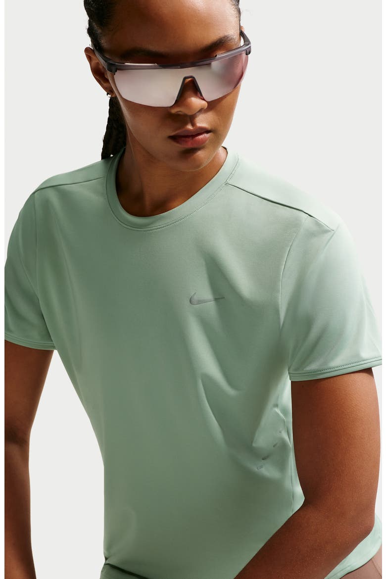 Swift Dri-FIT Short Sleeve Running Top, Alternate, color, STEAM