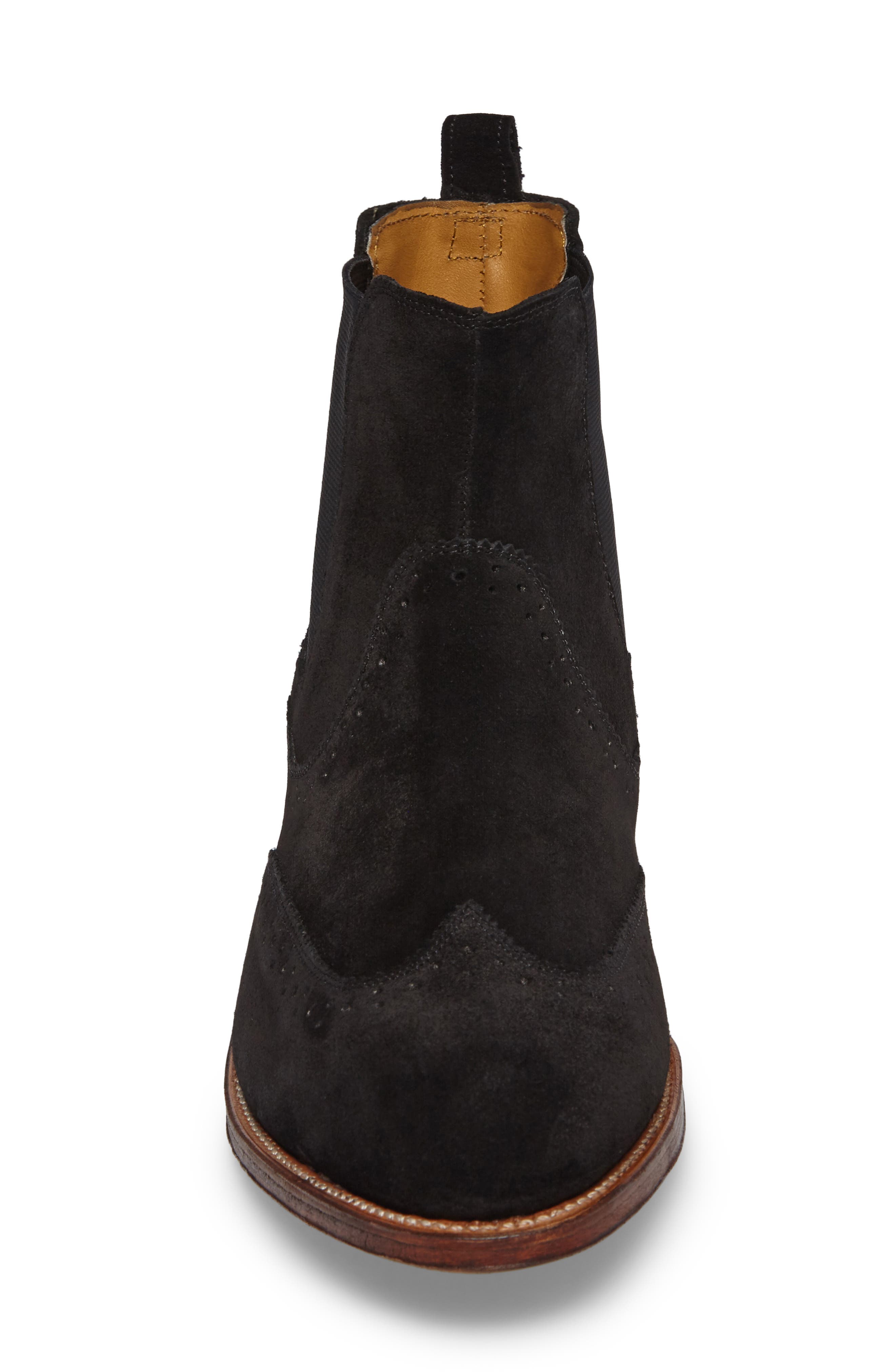 Stacy Adams Madison II Wingtip Chelsea Boot, Alternate, color, 