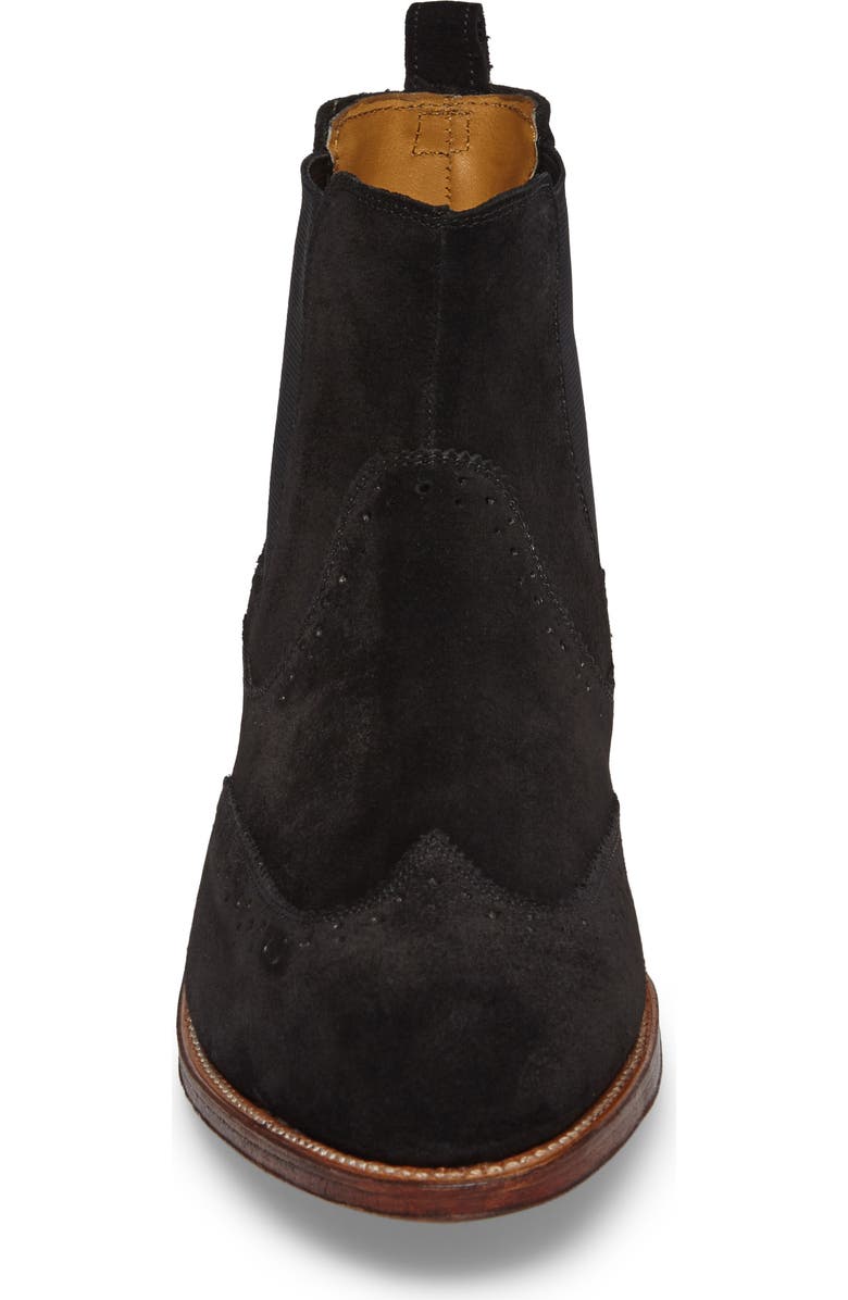 Stacy Adams Madison II Wingtip Chelsea Boot, Alternate, color,