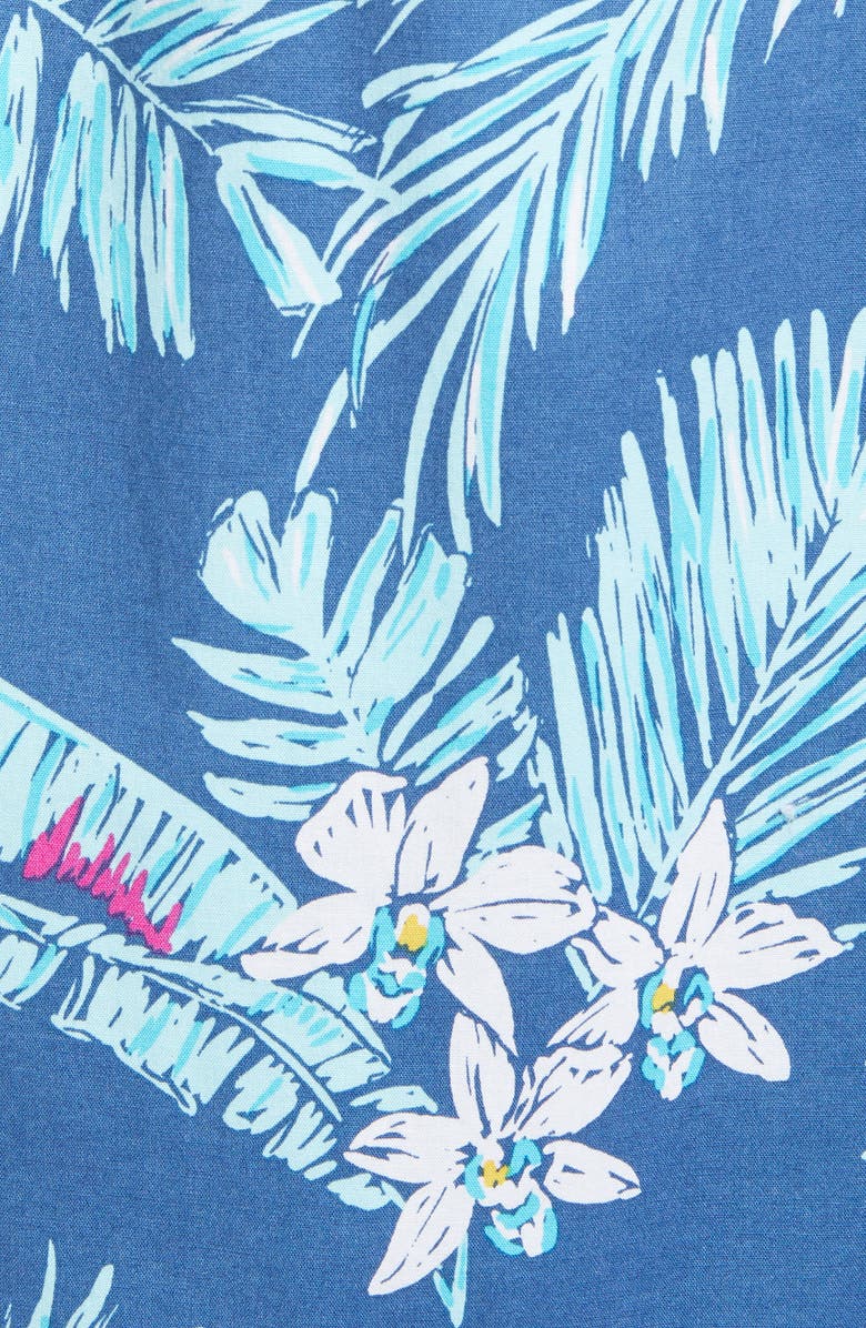 vineyard vines Murray Slim Fit Floral Short Sleeve Button-Down Shirt, Alternate, color, 