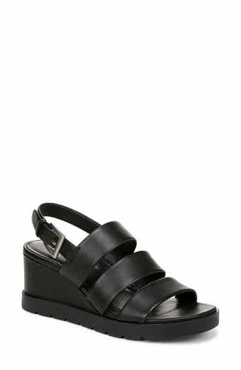 Vince Rochel Slingback Platform Wedge Sandal