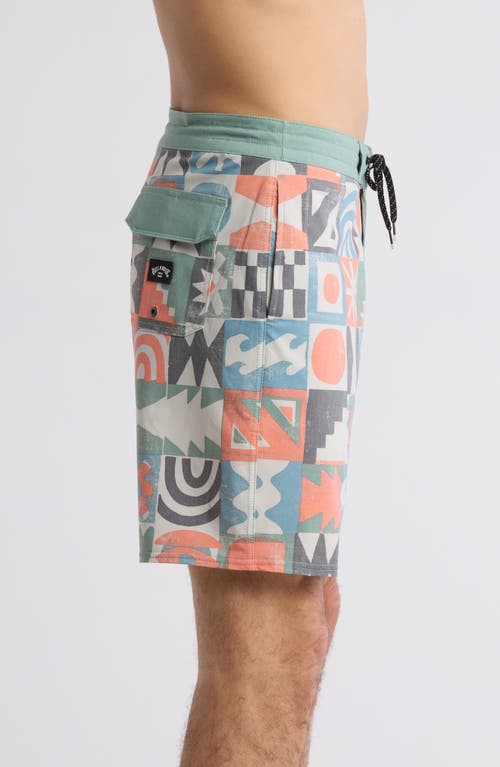 Billabong Sundays Lo Tide Board Shorts In Blue