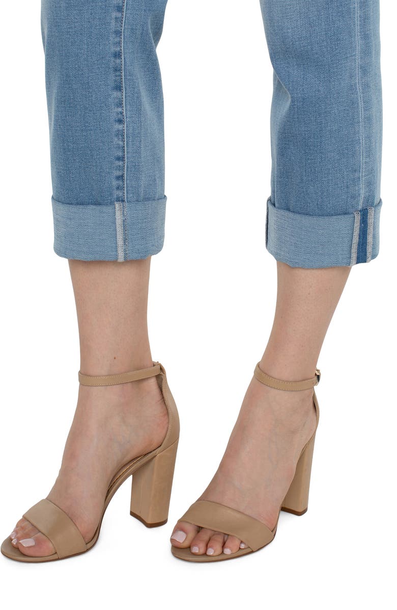 Liverpool Los Angeles Charlie Mid Rise Crop Slim Jeans, Alternate, color, 