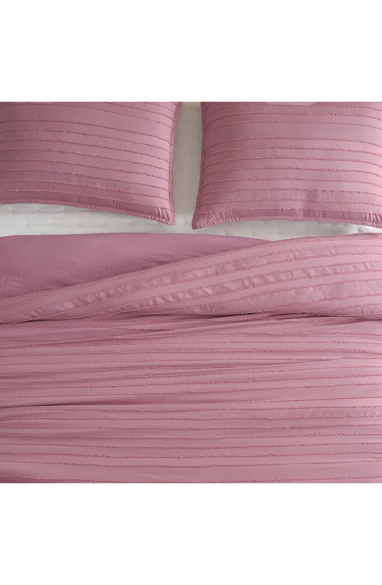 UGG<sup>®</sup> Devon Texture Comforter & Shams Set, Alternate, color, Dusty Orchid