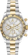 PHILIPP PLEIN Nobile Chronograph Two Tone Bracelet Watch, 43mm