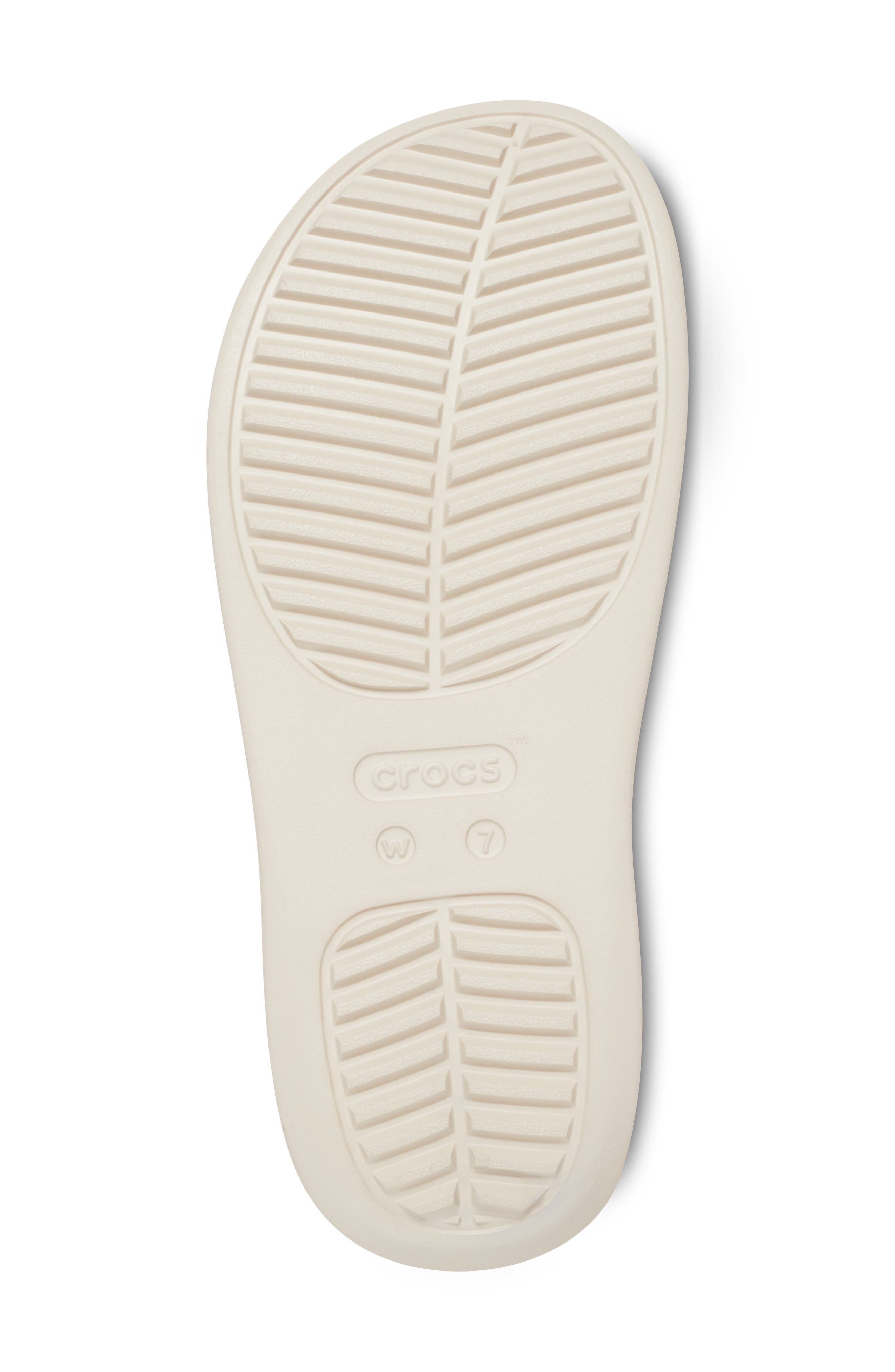 CROCS Getaway Glitter Flip Flop, Alternate, color, Stucco