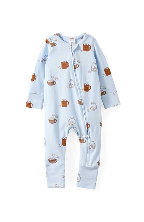 Growie Long Sleeve Zip All In One Romper