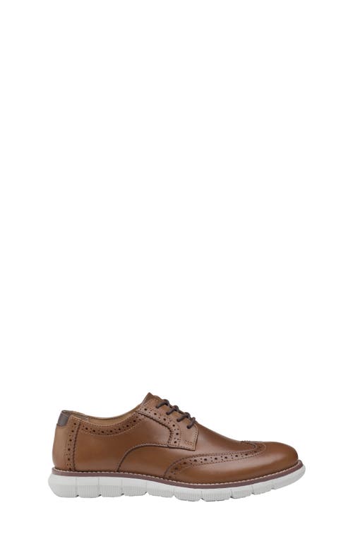 Johnston & Murphy Little Boys Holden Wingtip Shoe In Black