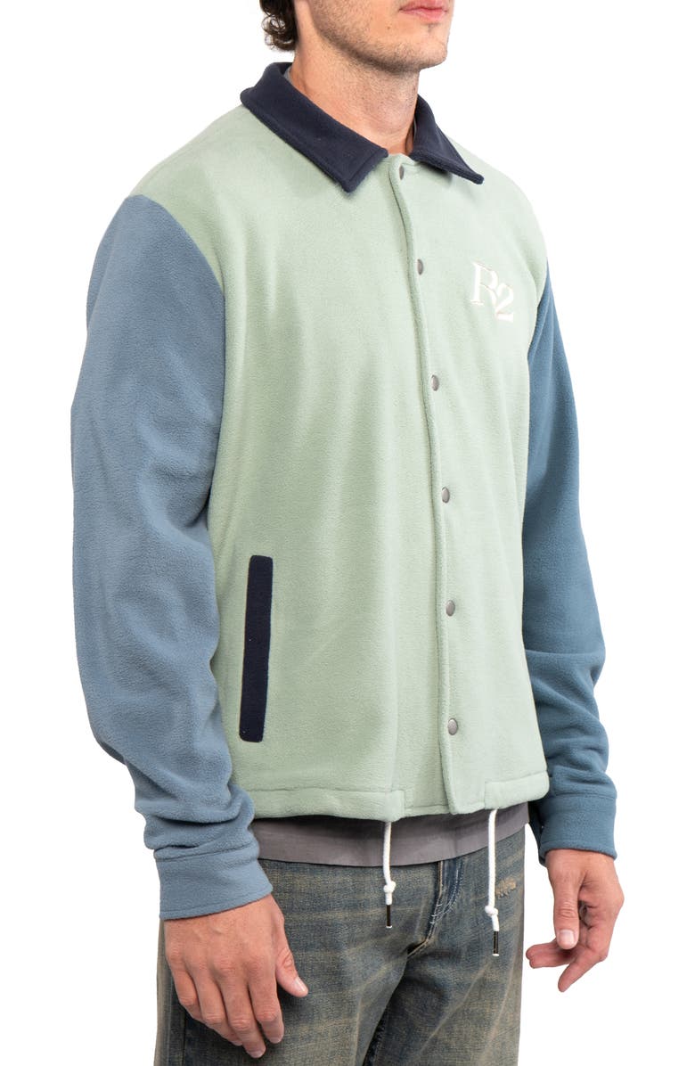 Round Two Fleece Coach's Jacket, Alternate, color,