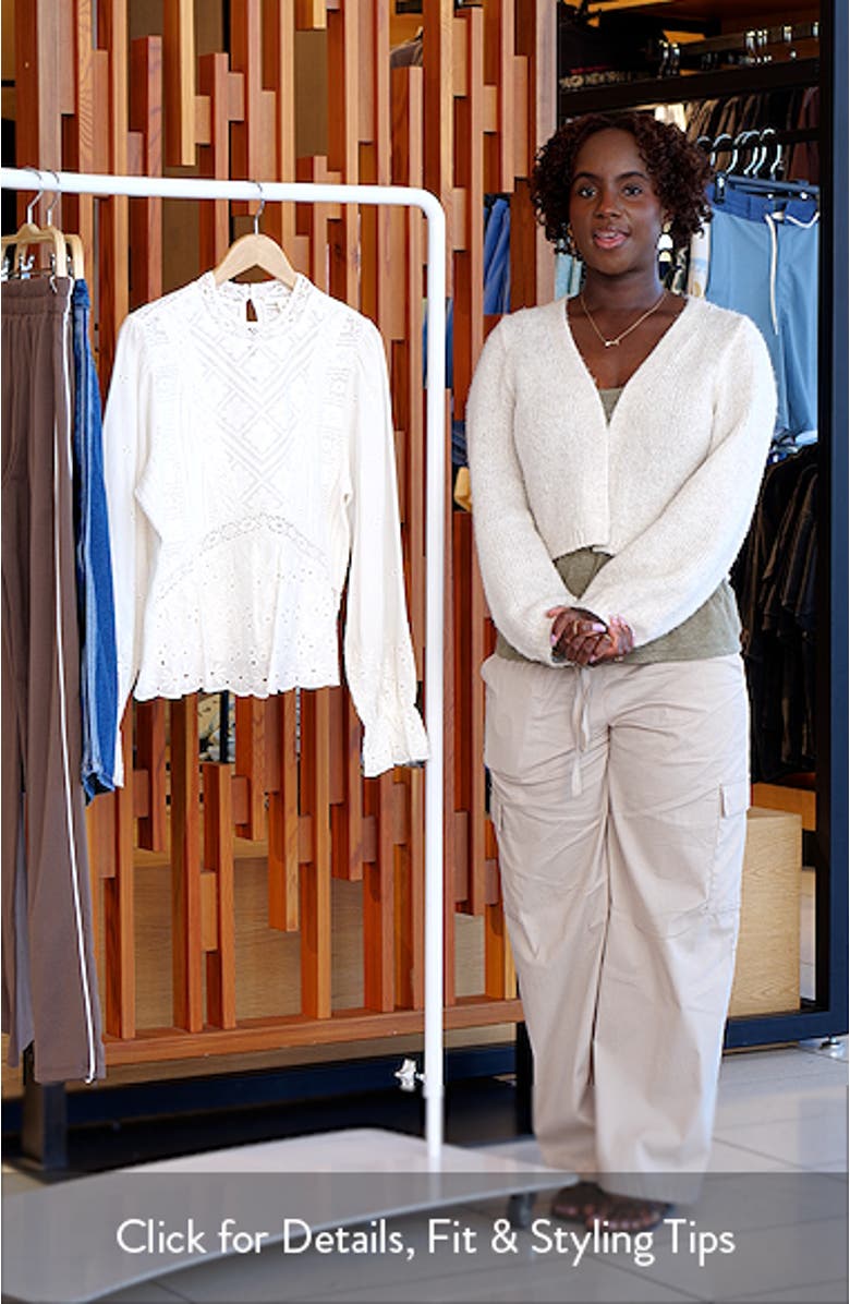 Mixed Media Lace Top, sales video thumbnail