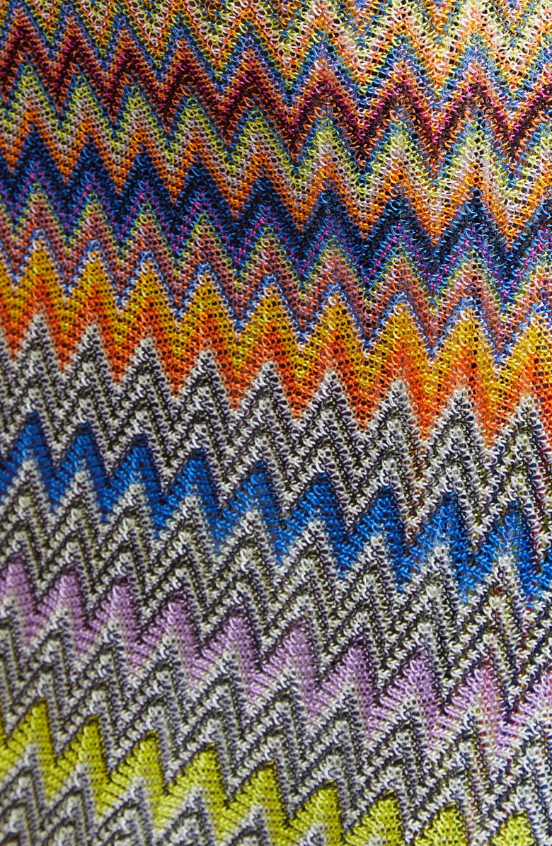 Missoni Chevron Knit Wrap Skirt, Alternate, color, 