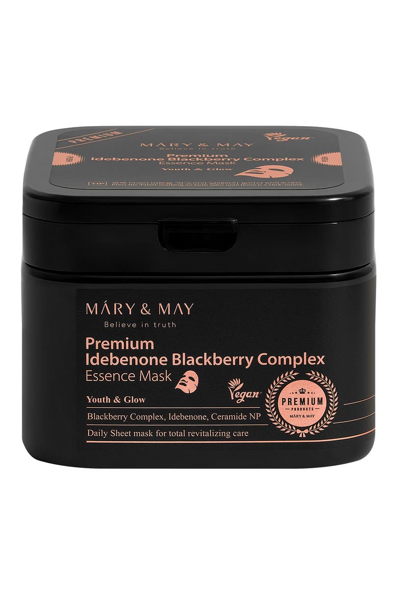 Premium Blackberry Complex Essence Mask, Main, color, NO COLOR