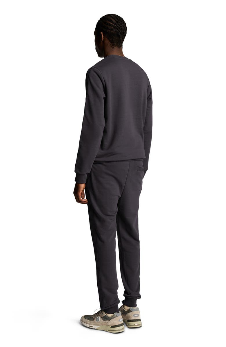 Lyle & Scott Tape Trackies, Alternate, color, Graphite