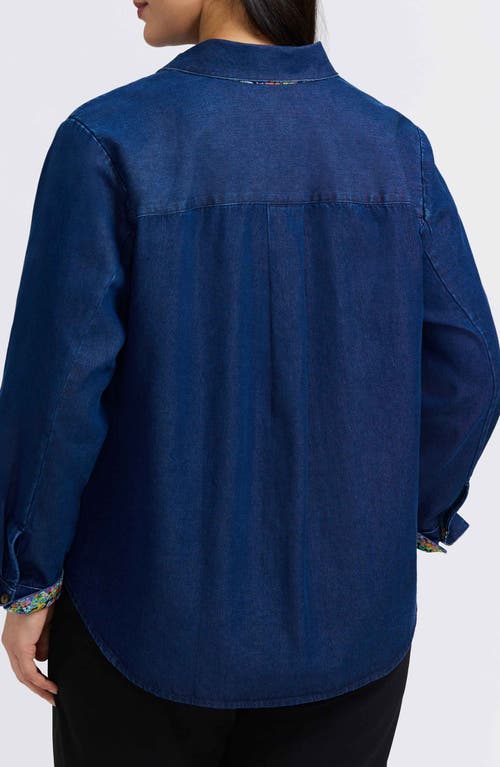 Foxcroft Margie Denim Button-up Shirt