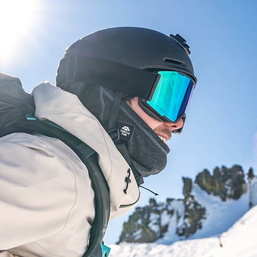 Turtle Fur Luxe Quantum Balaclava In Neutral