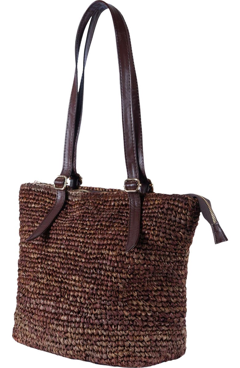 Jelavu Carmela Raffia Tote, Alternate, color,
