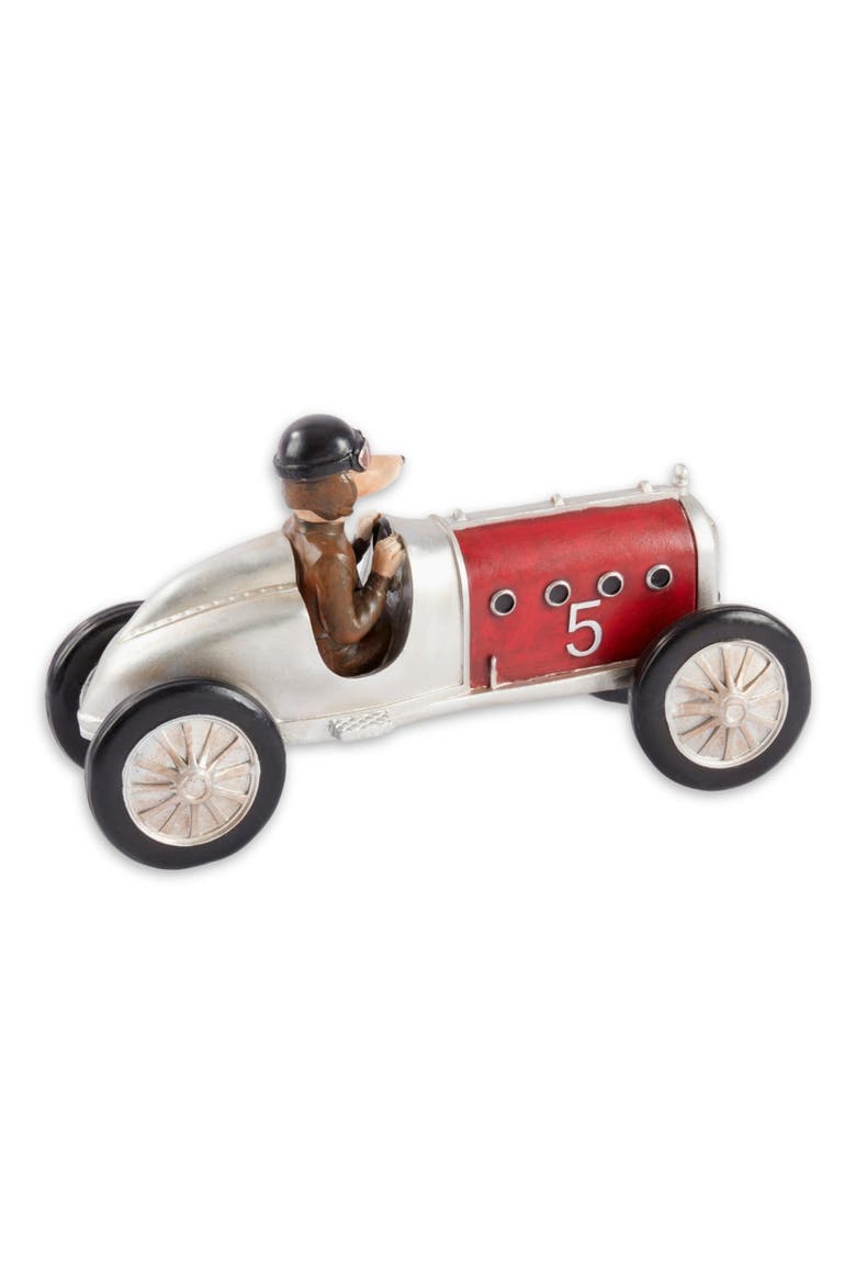 Race Car Dog Decoration, Alternate, color, RED MULTI