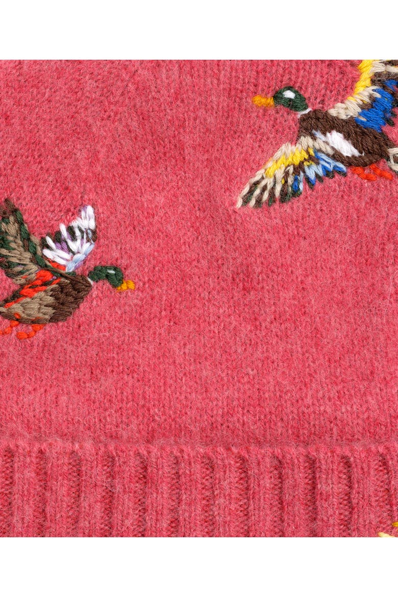 Shetland Duck Beanie, Alternate, color, Capsaicin Red Htr