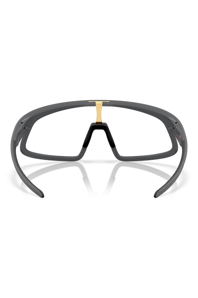 RSLV 149mm Prizm™ Polarized Shield Sunglasses, Alternate, color, GREY JEANS