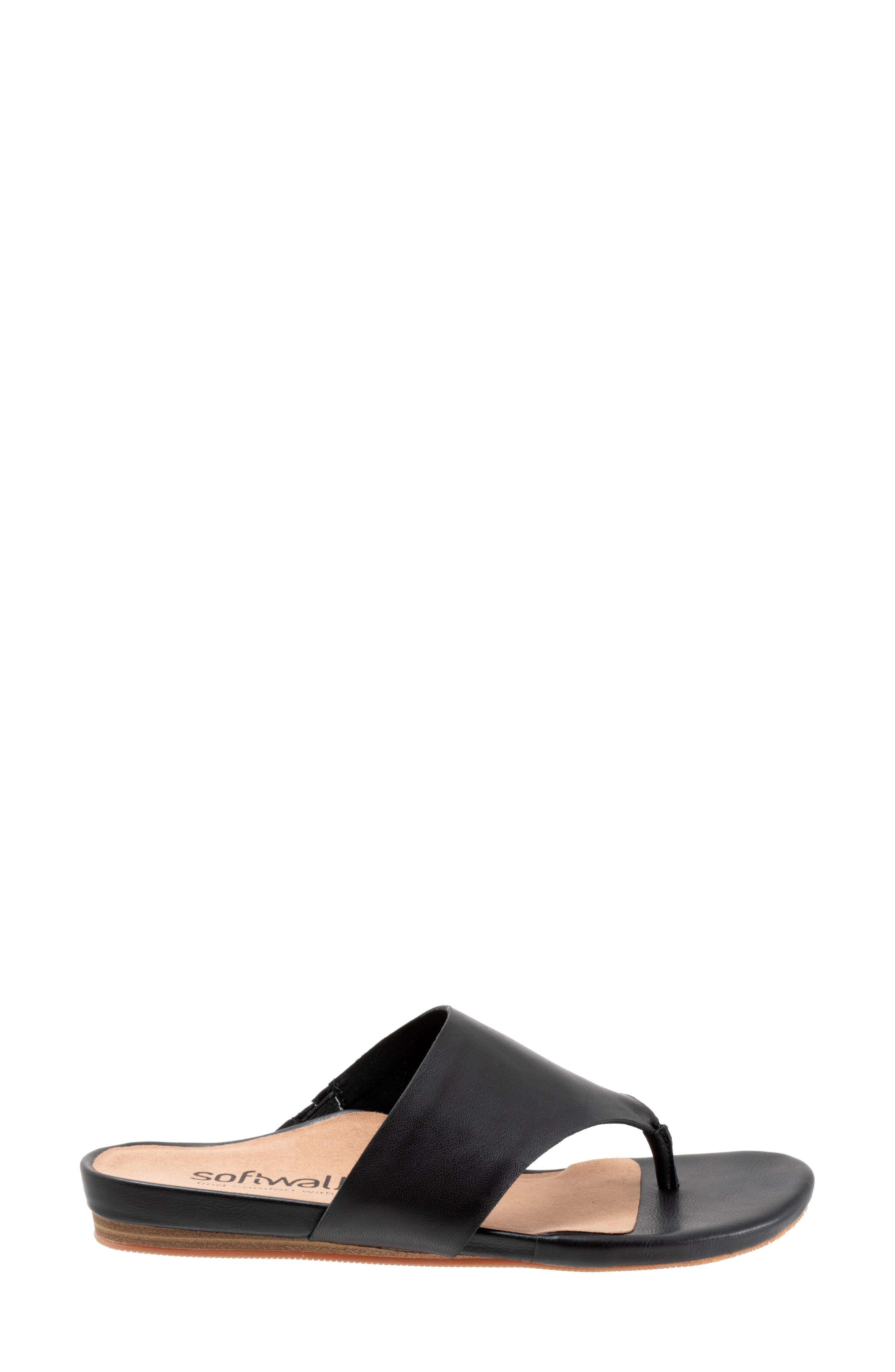 SoftWalk<sup>®</sup> Chandler Sandal, Alternate, color, Black