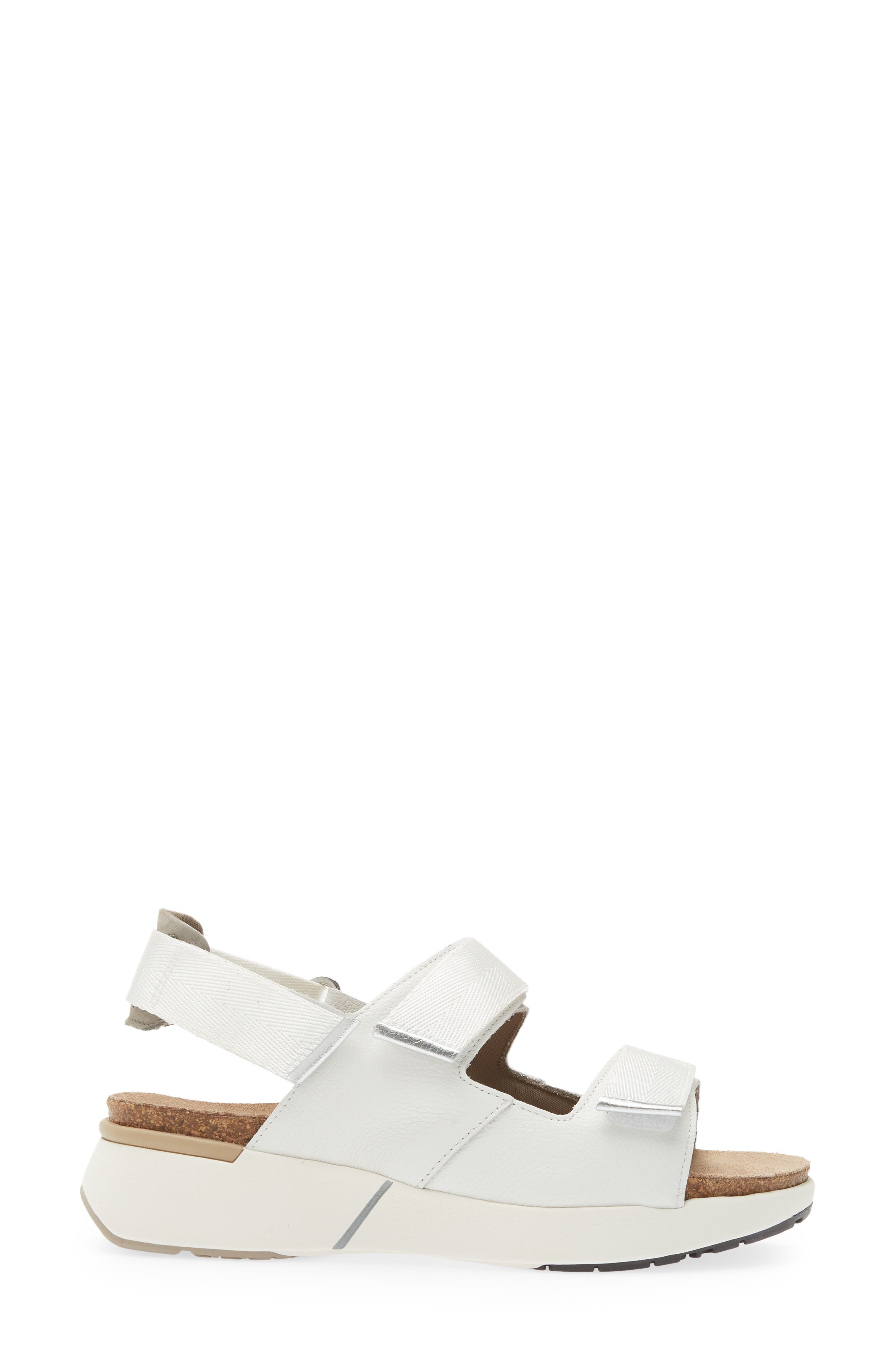 Odyssey Slingback Sandal, Alternate, color, WHITE/ GREY