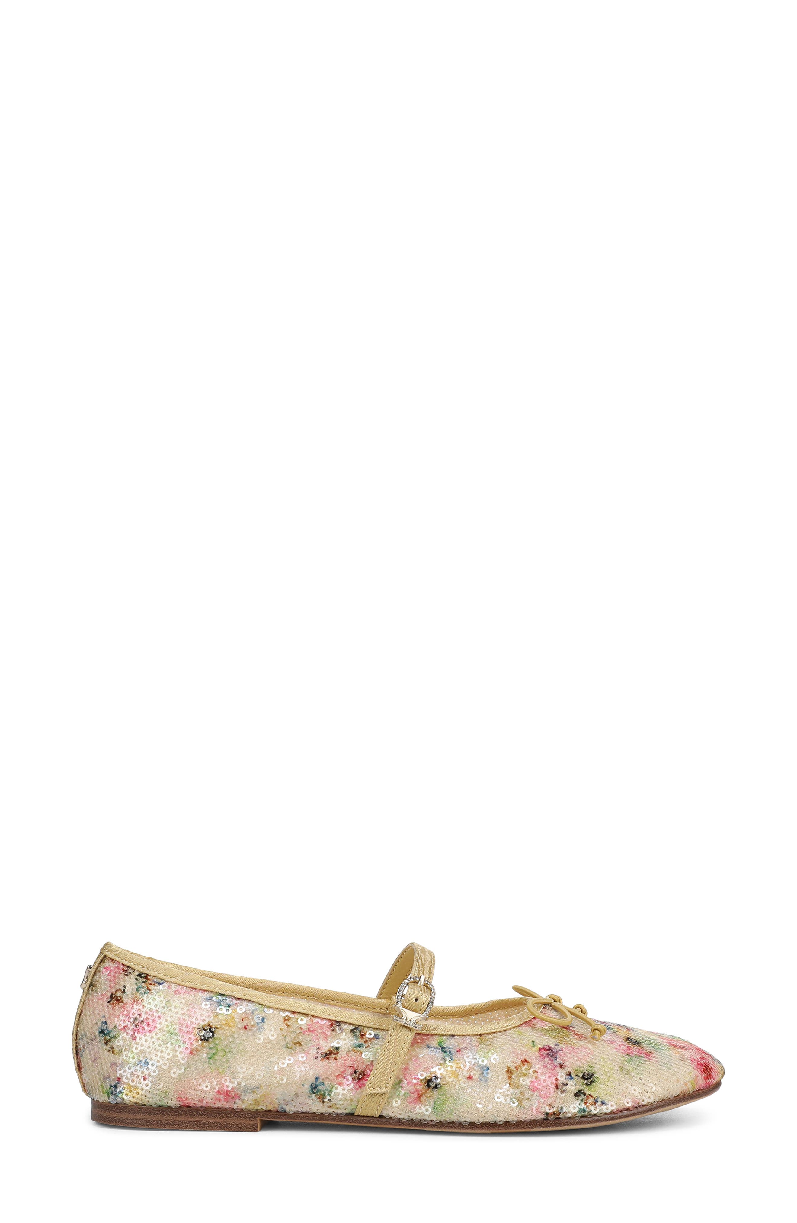 Circus NY by Sam Edelman Sofie Mesh Ballet Flat, Alternate, color, Vanilla Bean Multi