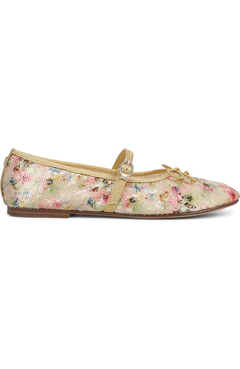 Circus NY by Sam Edelman Sofie Mesh Ballet Flat, Alternate, color, Vanilla Bean Multi