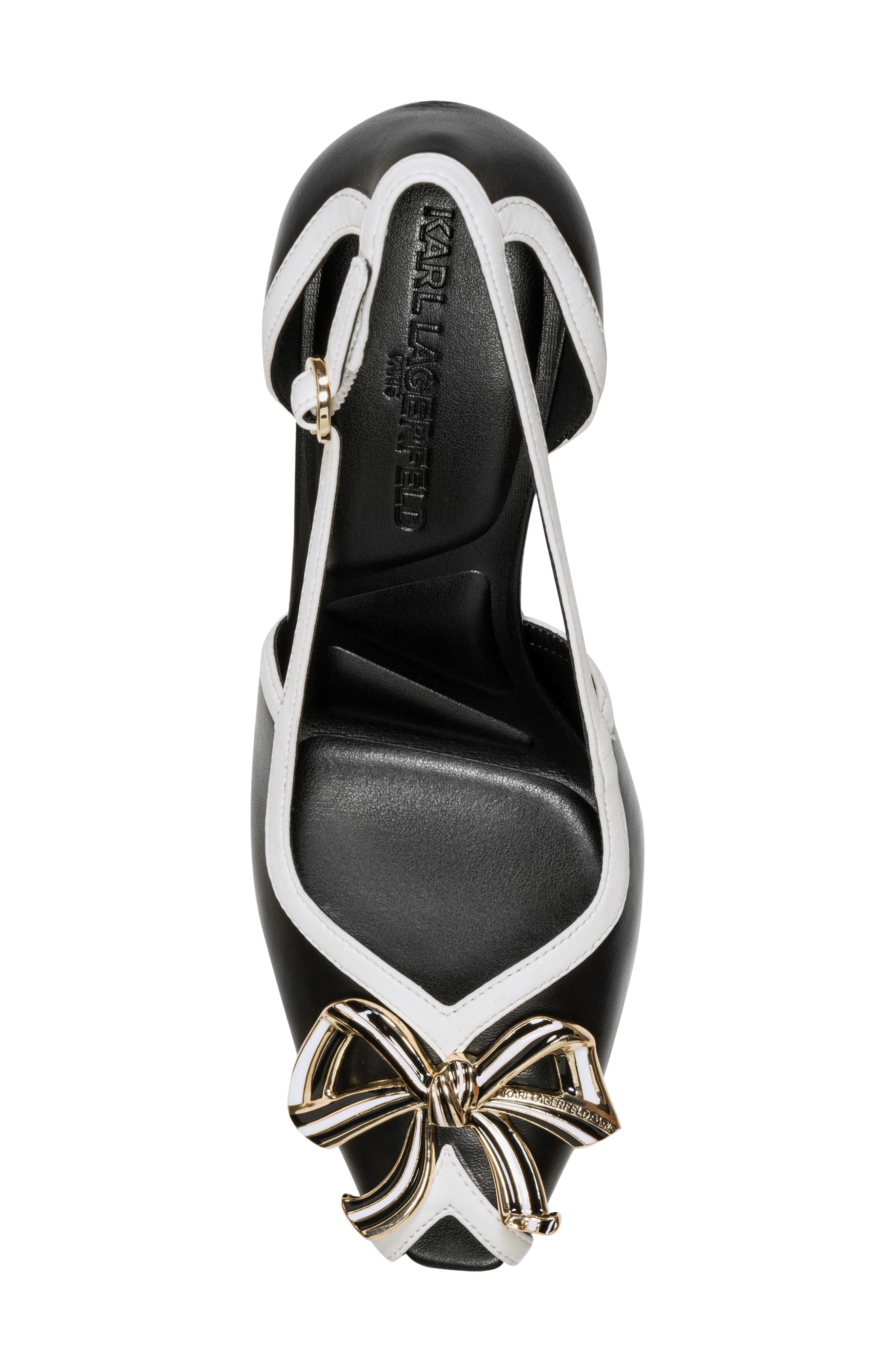 Lacey Pump, Alternate, color, BLACK/ CREAM