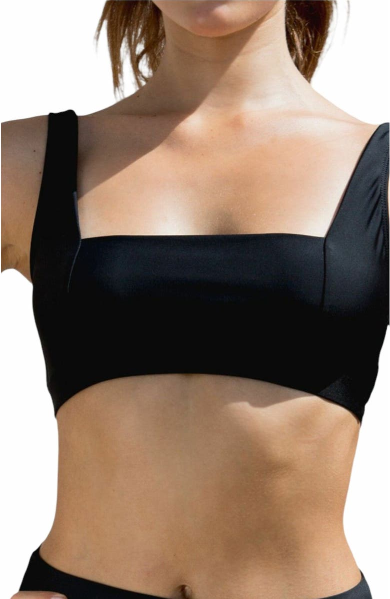 Biliblond Bikini Top Ronch, Alternate, color, Black