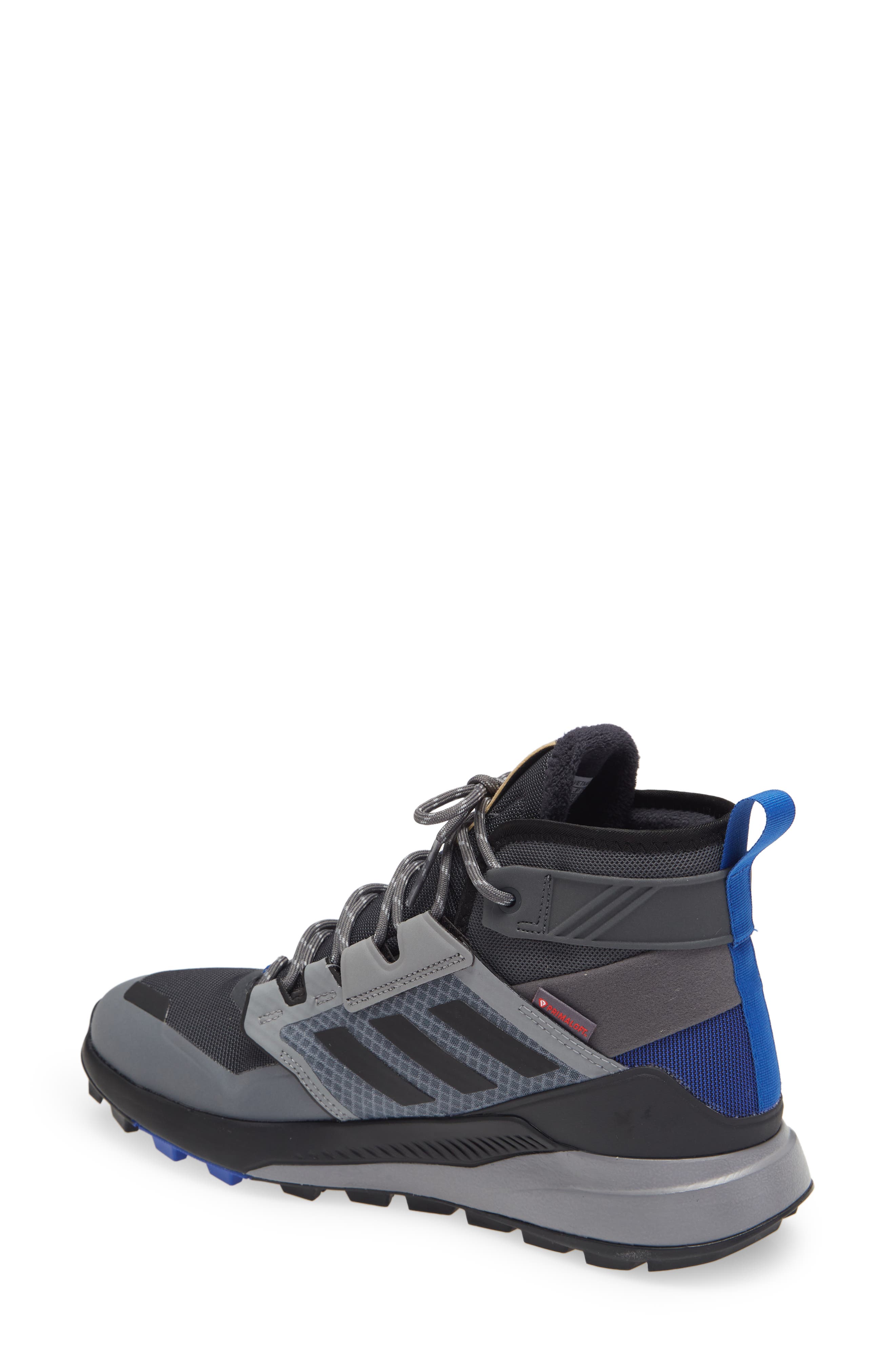 Terrex Free Parley Trail Hiking Boot, Alternate, color, GREY/ BLACK