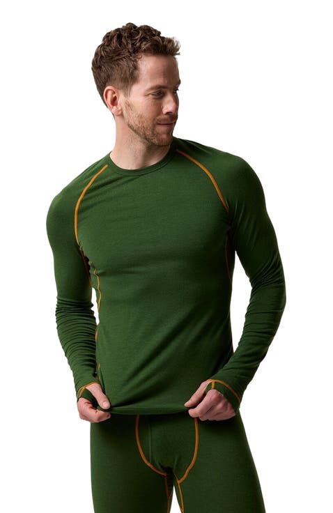 Cedars Rws Merino Lt-Wt Baselayer Crew Top - Men's