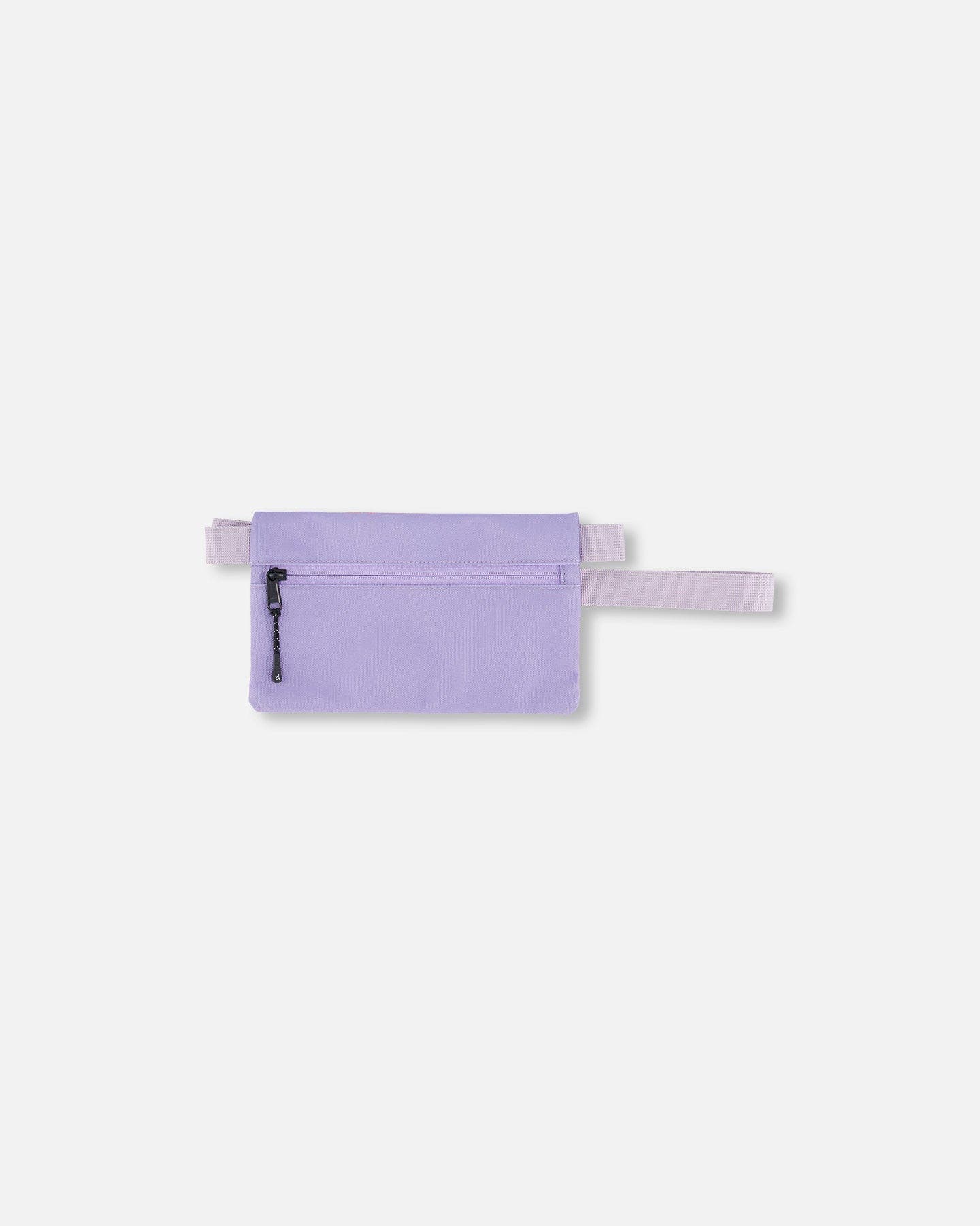 Deux par Deux Double Pencil Case Cat, Alternate, color, Lilac