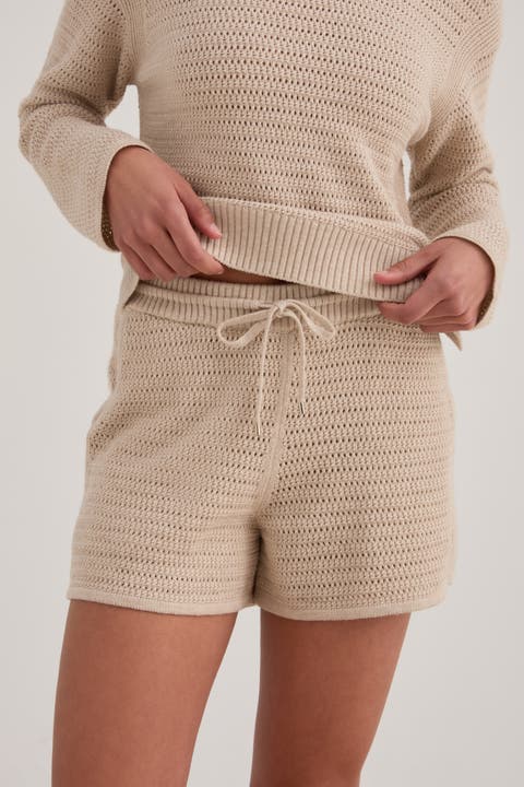 The Open Knit Short