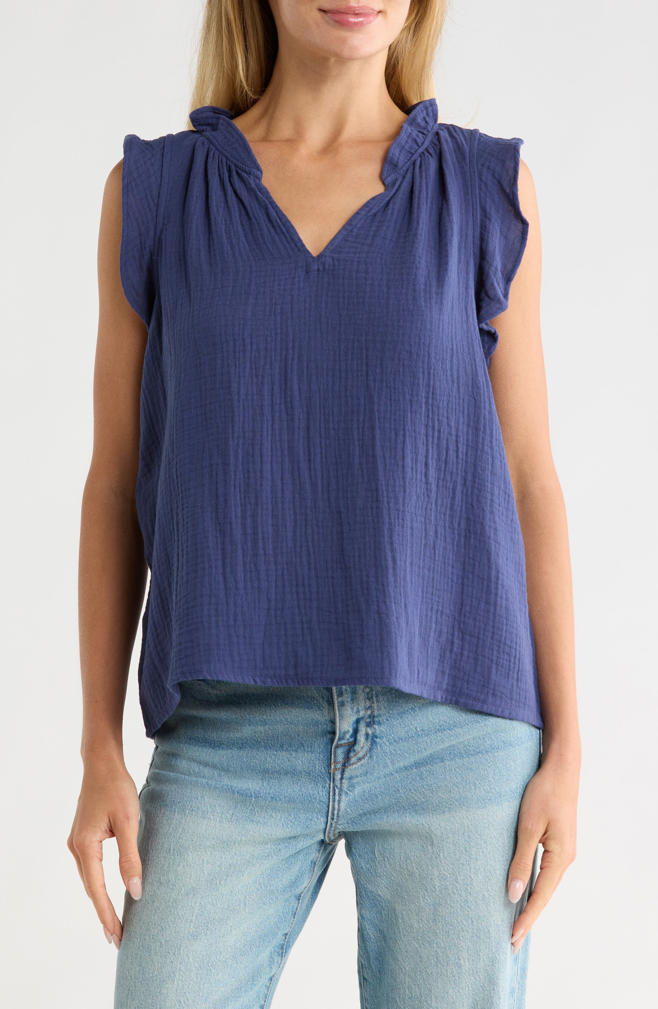 Trove New York Cotton Gauze Tank