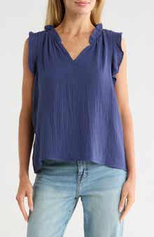 Trove New York Cotton Gauze Tank