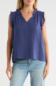 Trove New York Cotton Gauze Tank