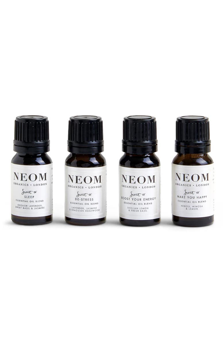 NEOM Wellbeing Wellbeing Essential Oil Blends Set, Main, color, 