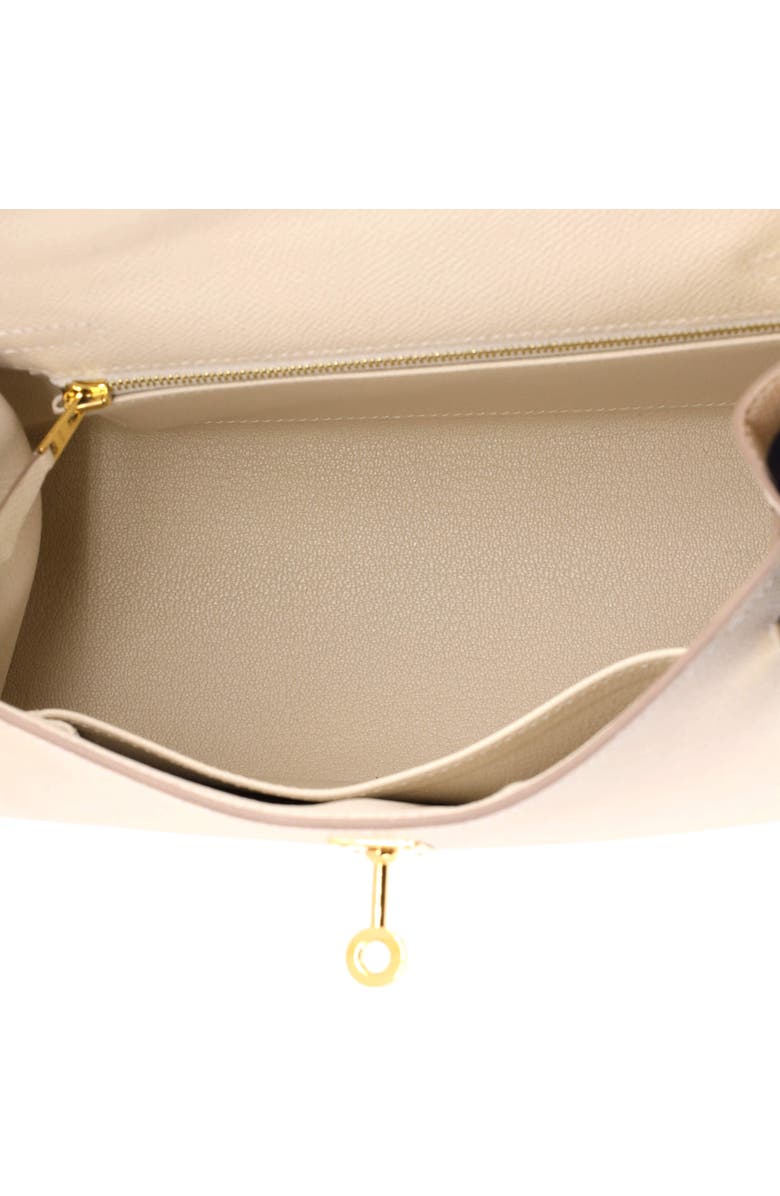 Pre-Owned Hermes Kelly Handbag Light Epsom with Gold Hardware 25, Alternate, color, Nata