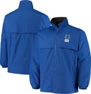 DUNBROOKE Men's Dunbrooke Royal Indianapolis Colts Triumph Fleece Full-Zip Jacket