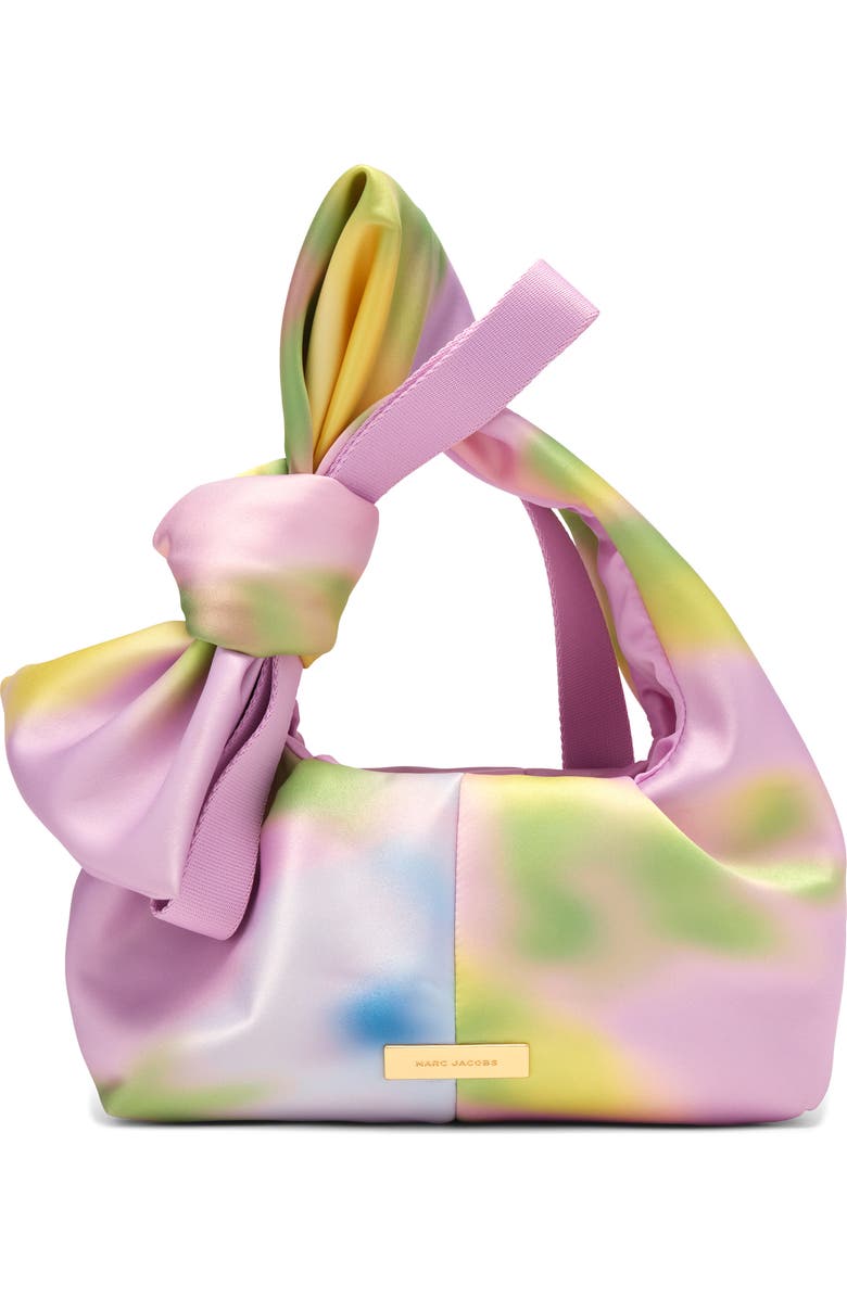 Marc Jacobs The Mini Raffia Sack Bag, Alternate, color, Ribbon Pink Multi