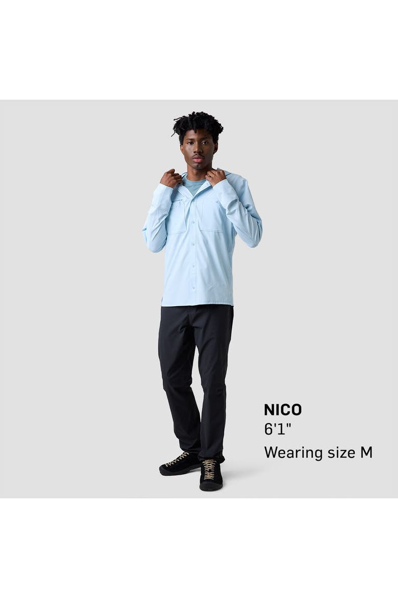 Hybrid Tahoe Sun Hoodie - Men's, Alternate, color, Skyride