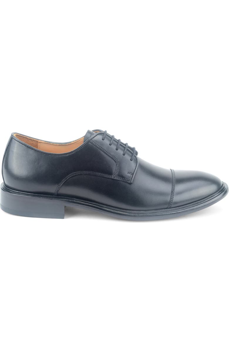 Warfield & Grand Ducasse Cap Toe Derby, Alternate, color, Black