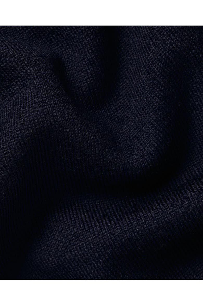 Pure Merino Crew Neck Sweater, Alternate, color, Navy