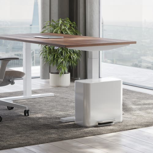 Simplehuman 15l Mini Recycler Step Can In White