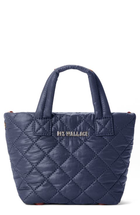 Petite Metro Deluxe Quilted Nylon Tote