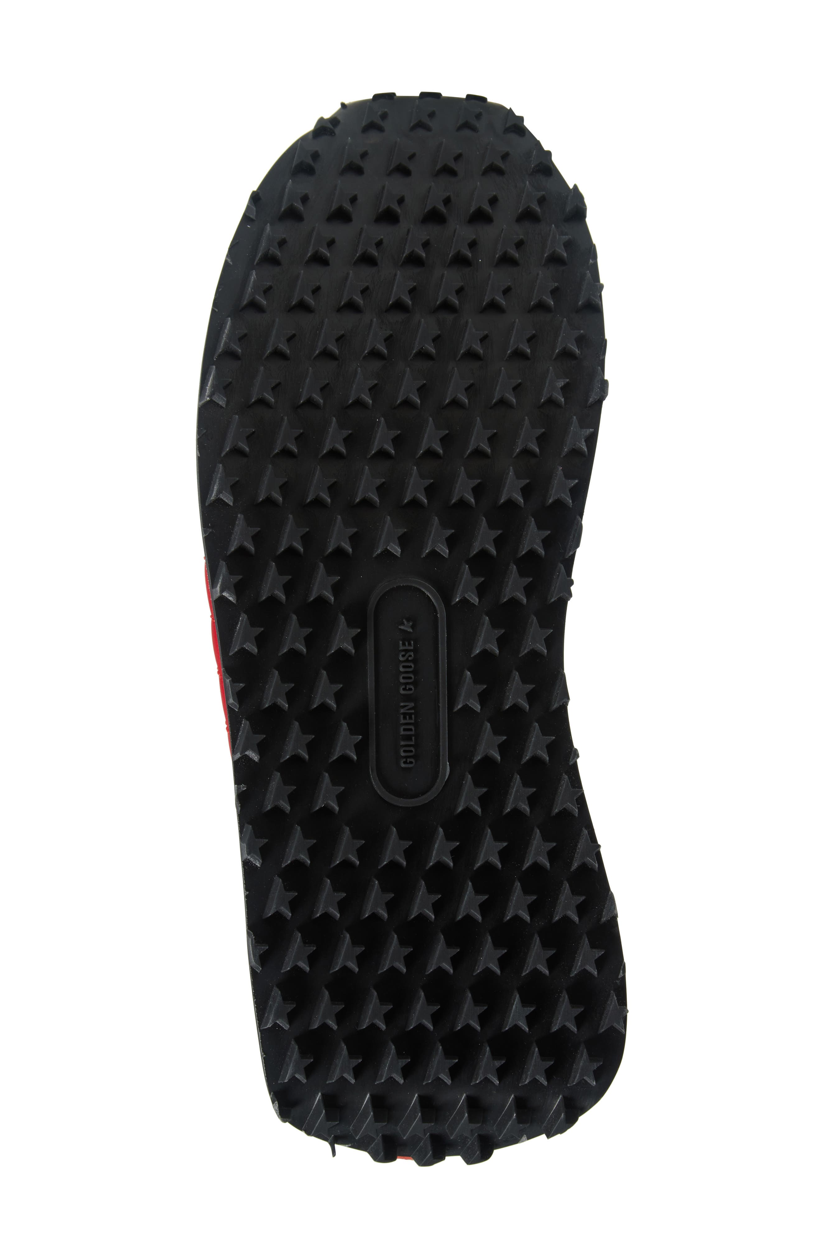 Golden Goose Running Sole Sneaker, Alternate, color, Red/ Silver